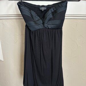 2b bebe Strapless Black Mini Dress